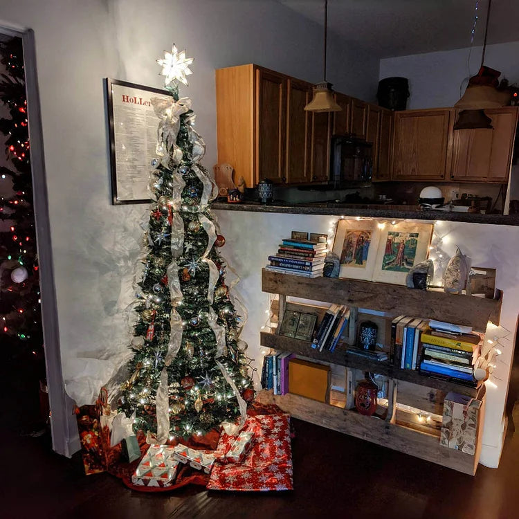 Festive Foldable Decoration for Christmas Tree