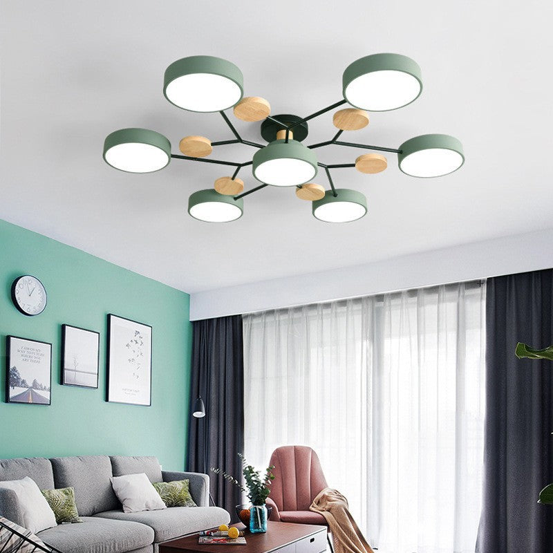 Round Nordic Ceiling Lamp