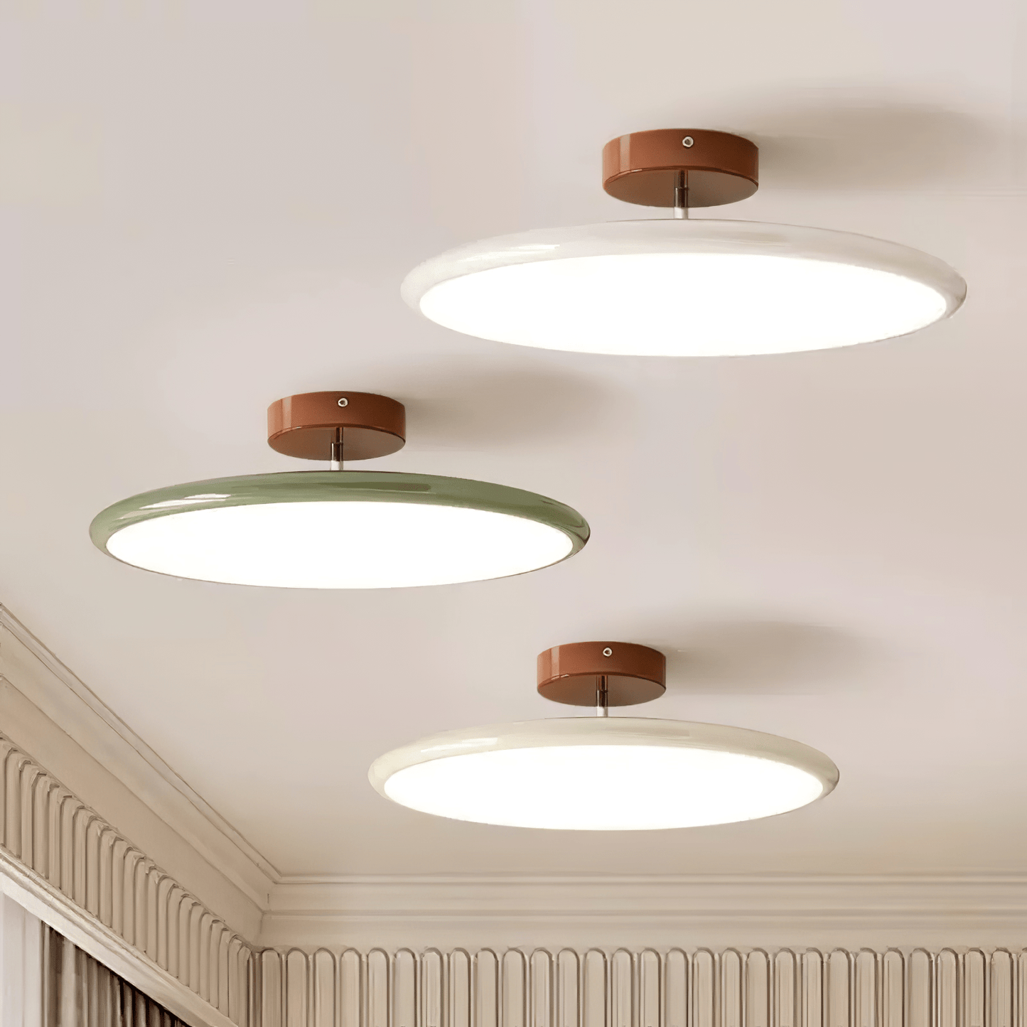 Adjustable ceiling lighting