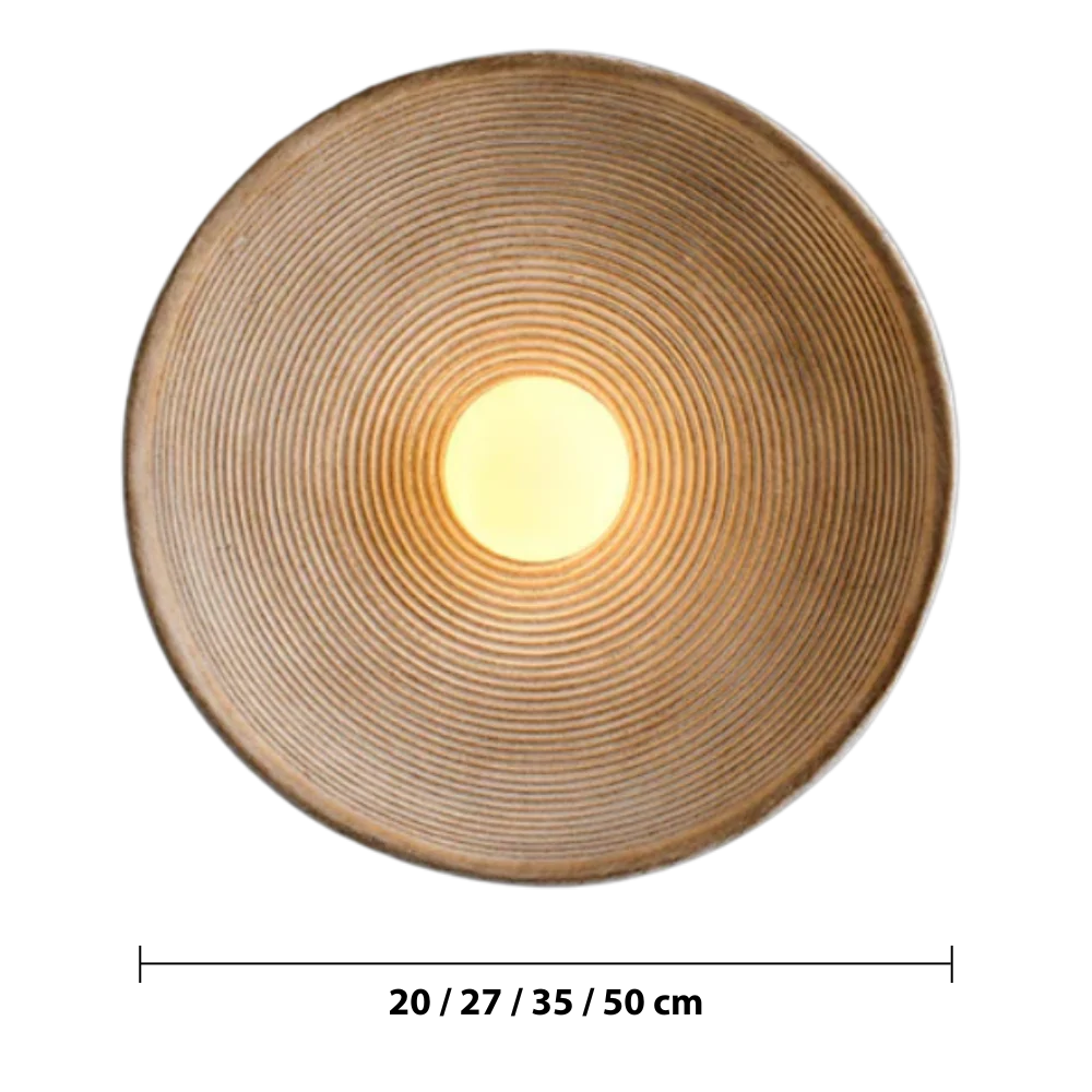 Japanese minimalist design wall lamp