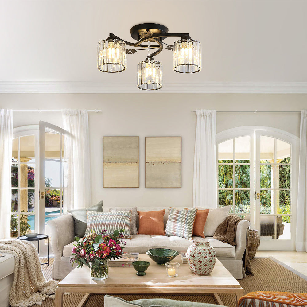 Modern Glam Ceiling Fixture