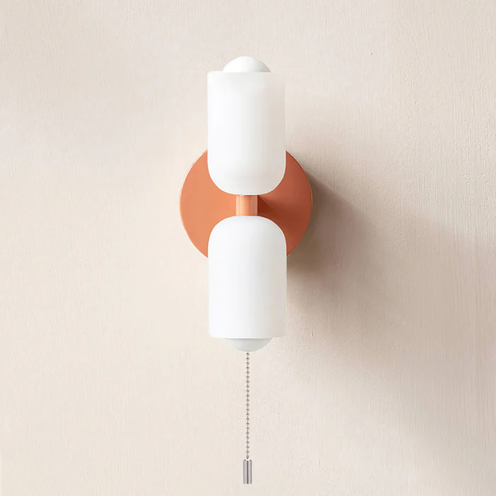 Modern Twin Head Wall Sconce