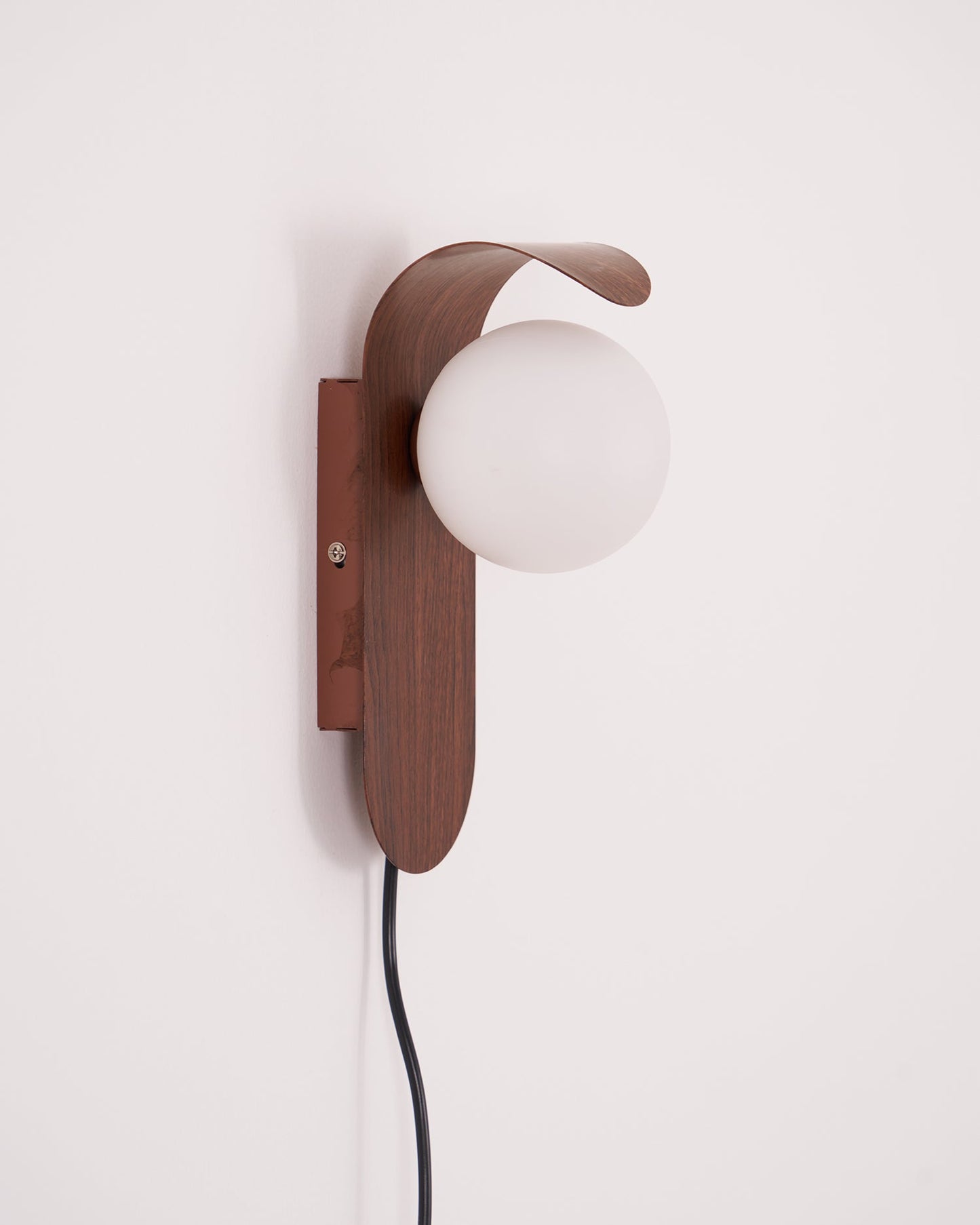Contemporary Wood Accent Lamp