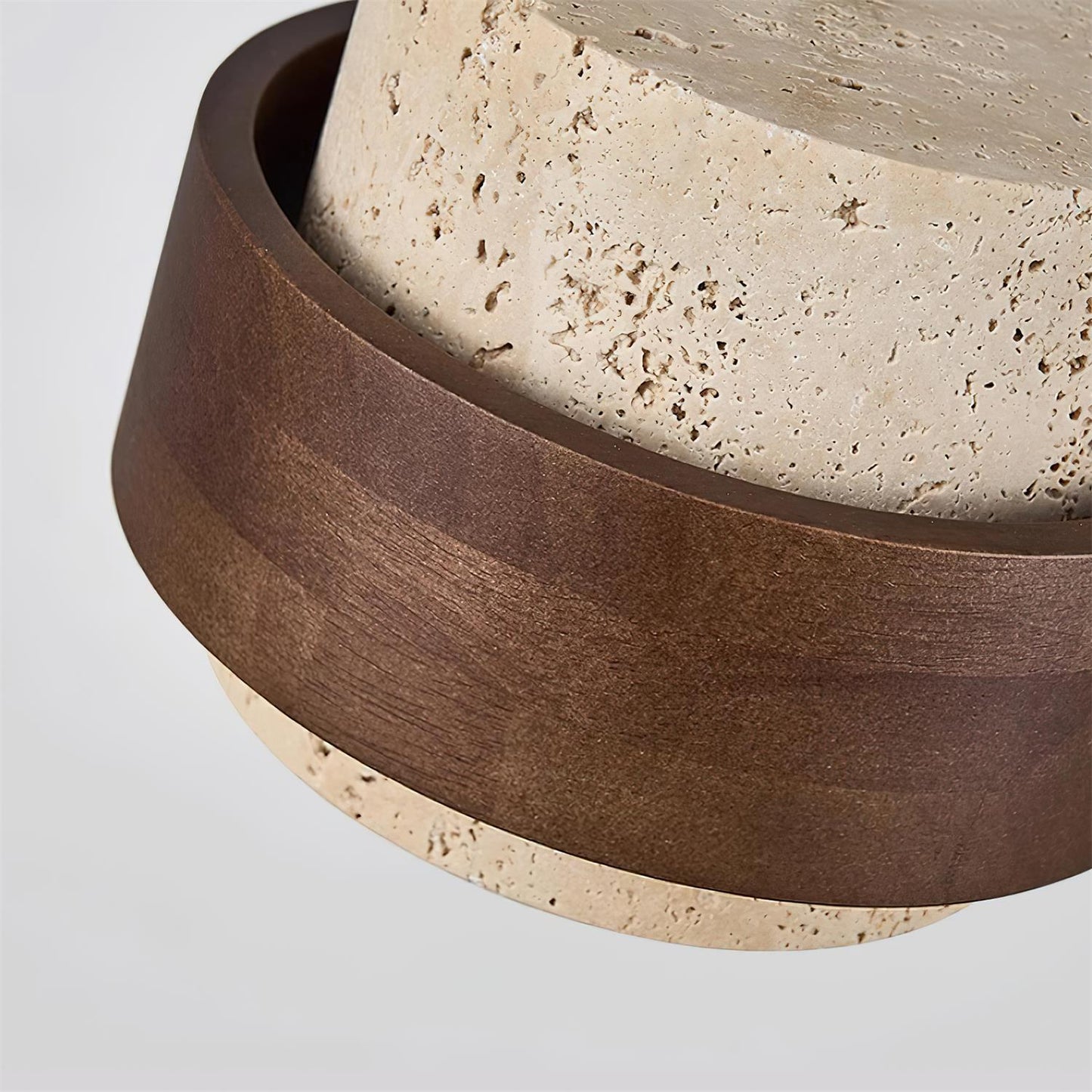 Rustic Stone Pendant Light