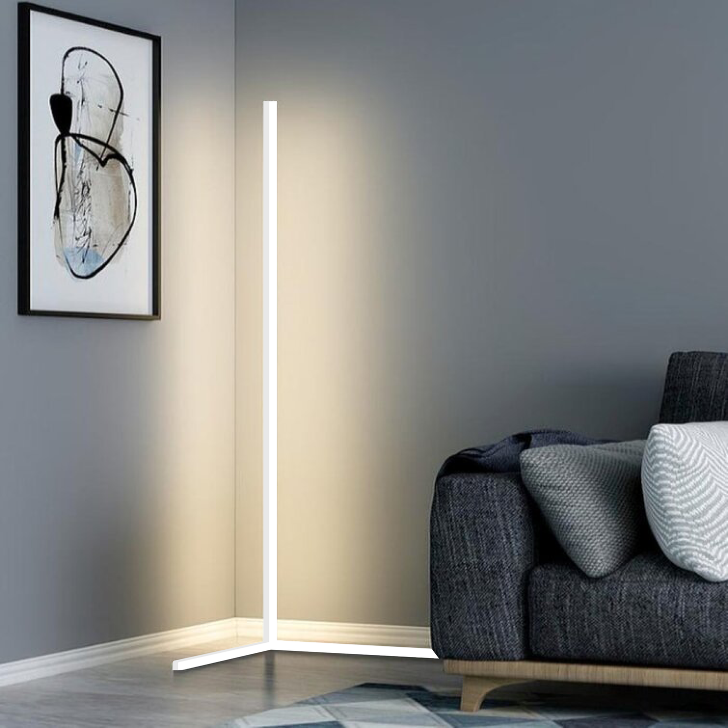 Eck-LED Stehlampe-Aster Selection