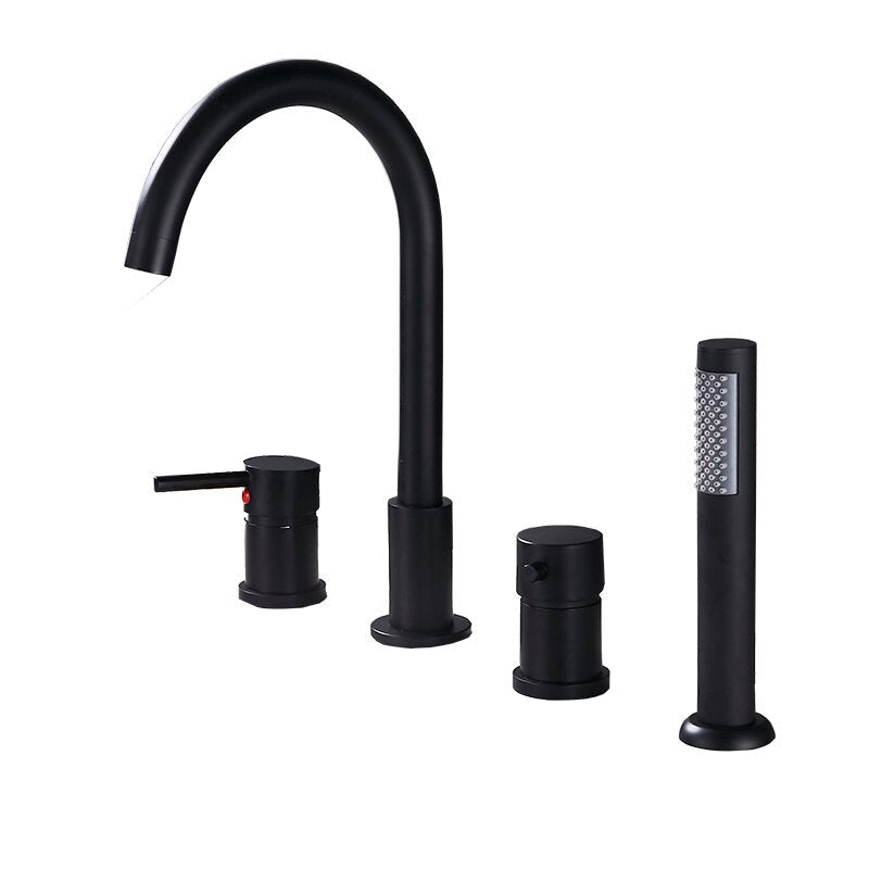 Modern Bathtub Faucet for Deck Mounting