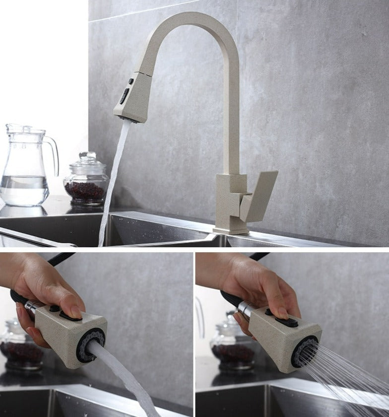Modern Retractable Kitchen Faucet