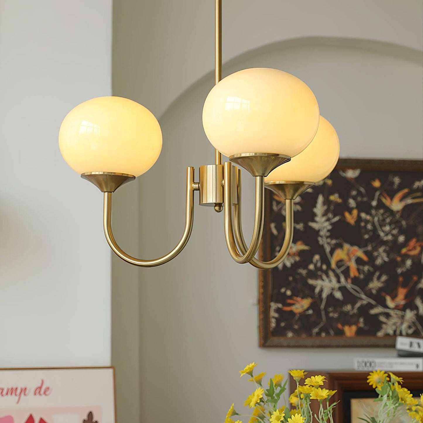 Glamour LED ceiling lamp