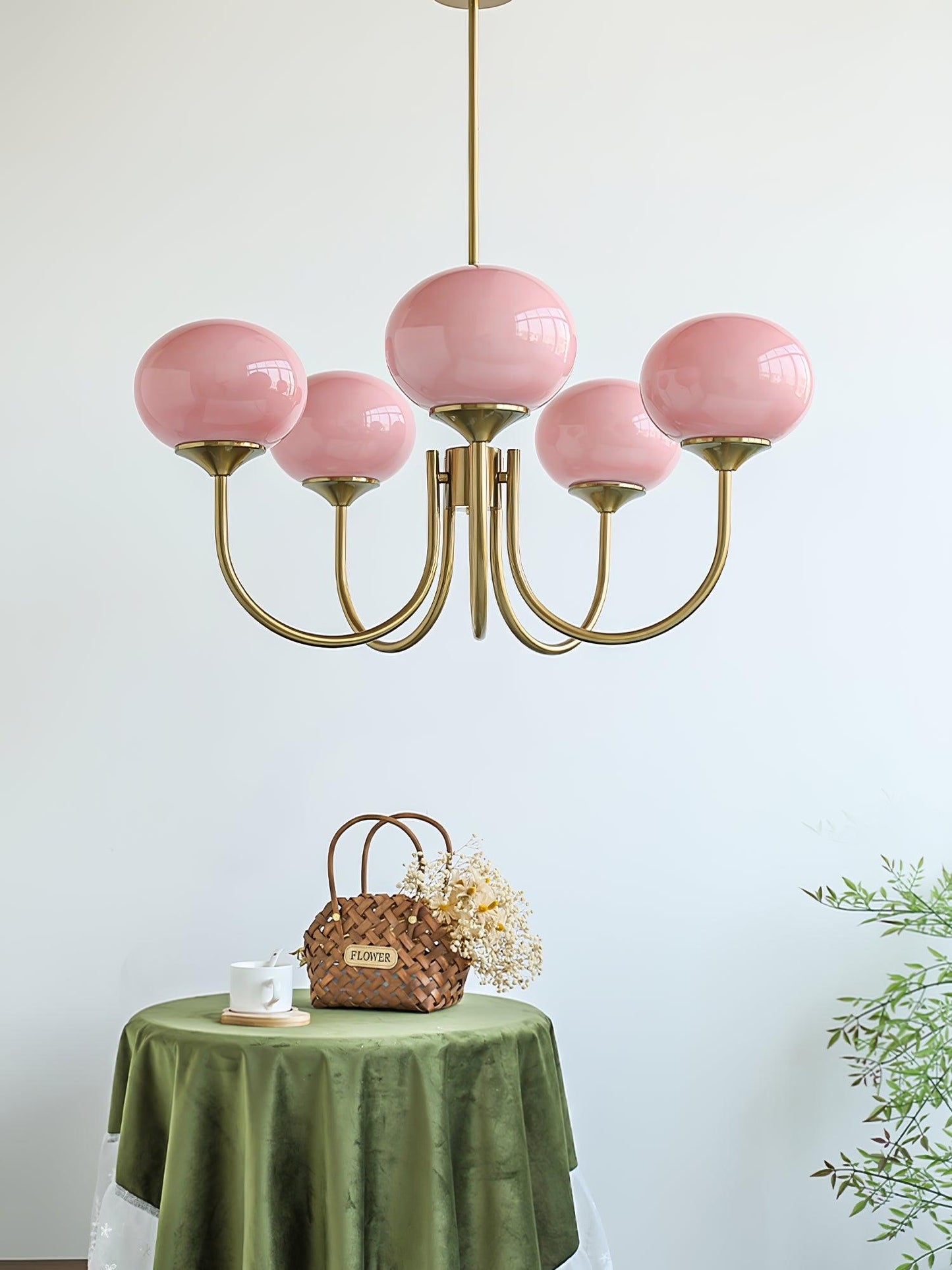 Glamour LED ceiling lamp