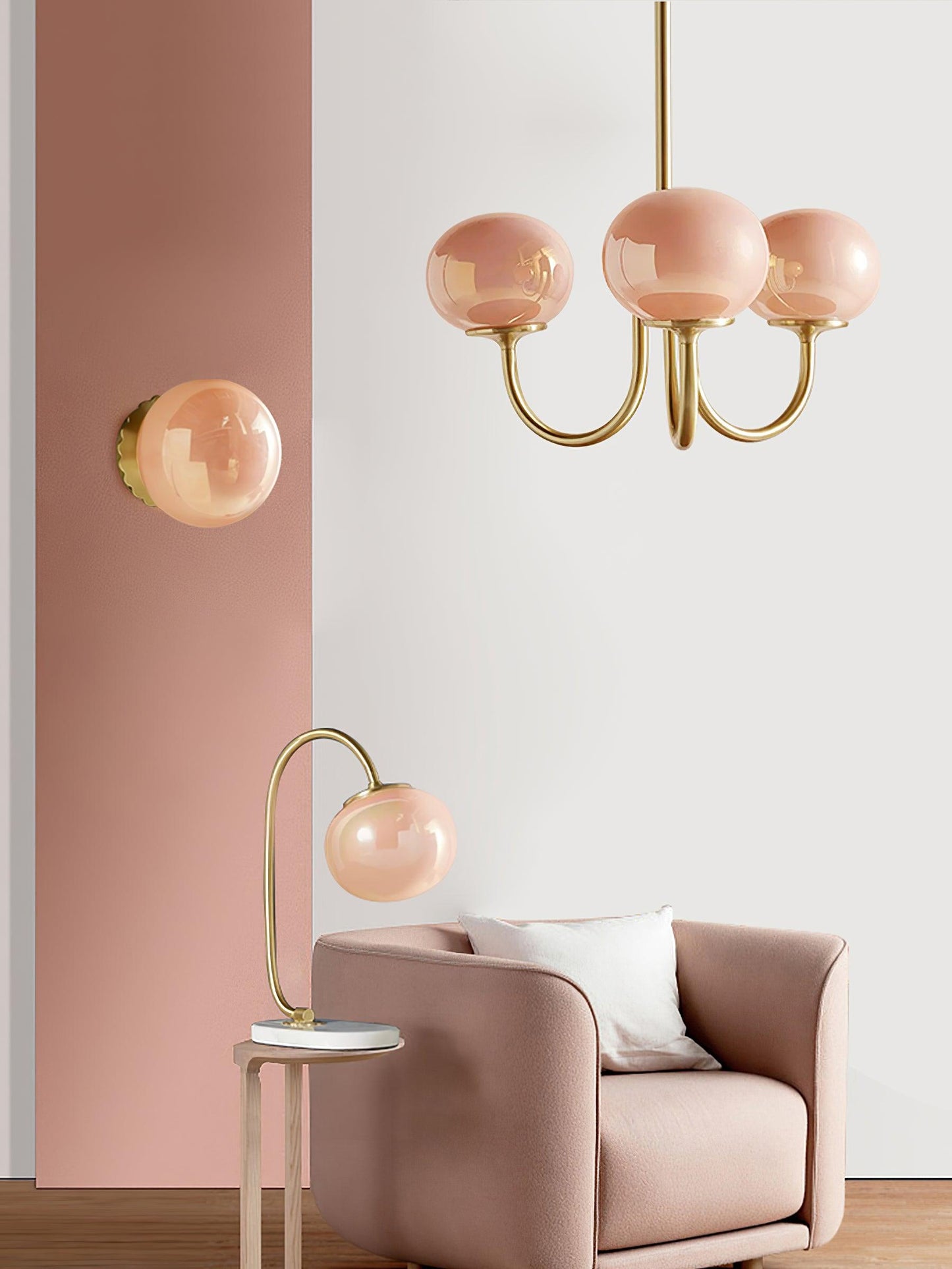 Glamour LED ceiling lamp