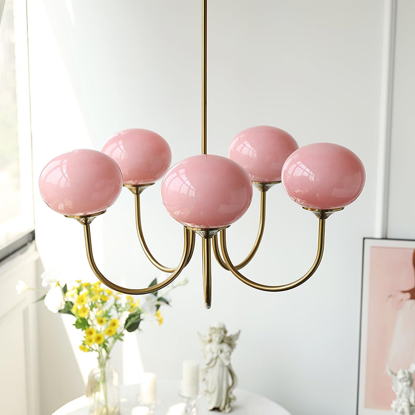 Glamour LED ceiling lamp