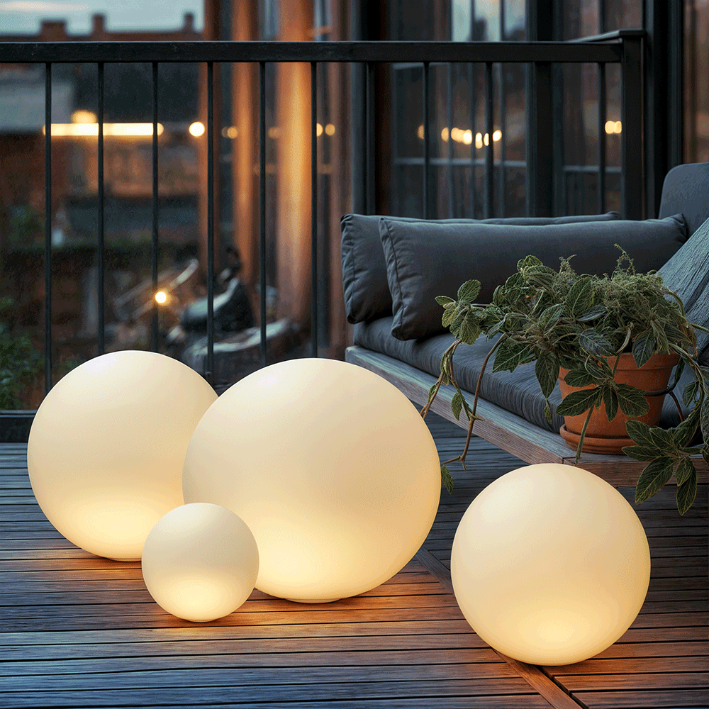 Modern Spherical LED Garden Light