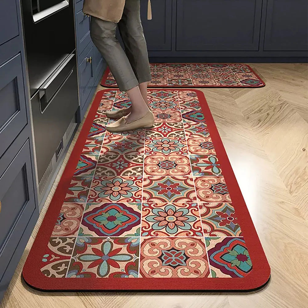 Premium anti-slip kitchen Rug