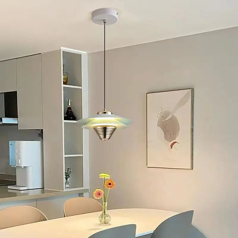 Aluminum LED pendant light