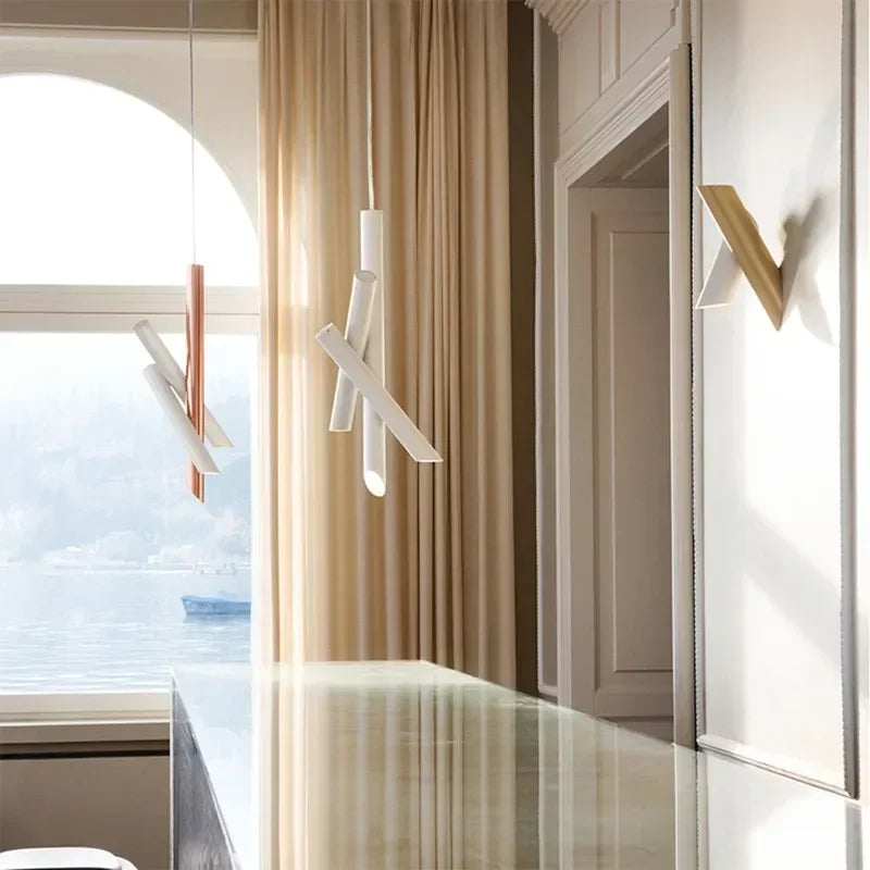 Vertical LED pendant light