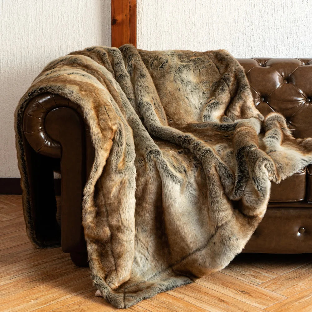 Fox Fur Throw – Enjoy Pure Opulence