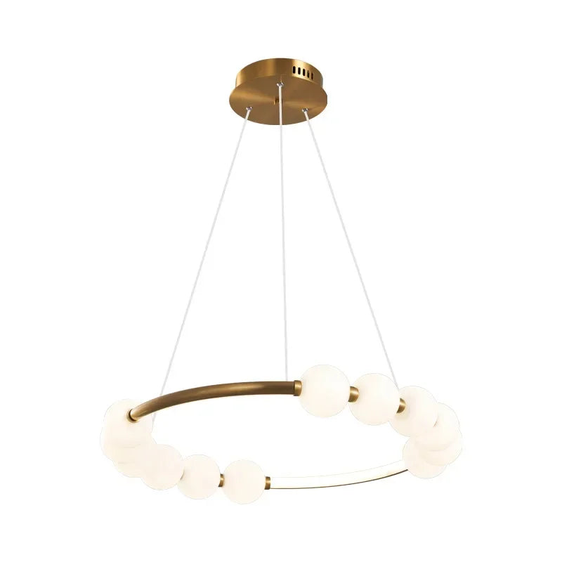 Acrylic Ball LED Chandelier