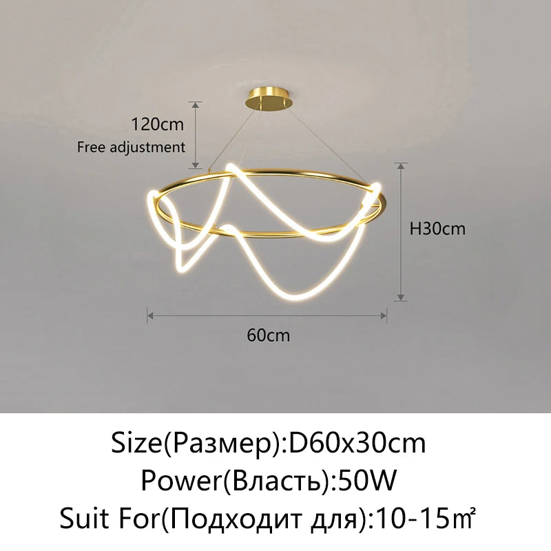 Designer Silicone Pendant Lamp