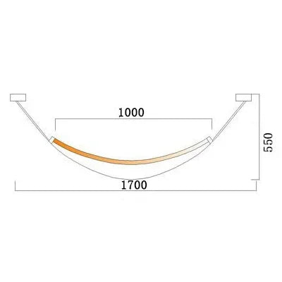 LED belt pendant light