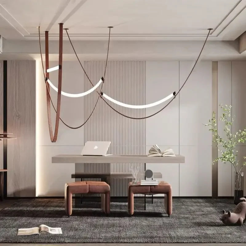 LED belt pendant light