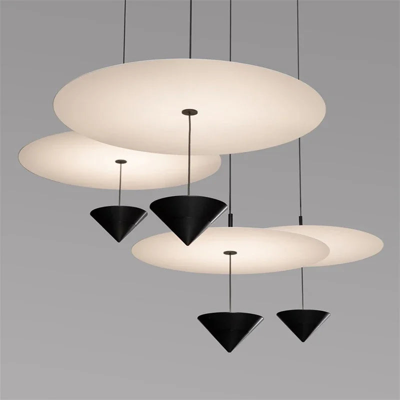 Stylish LED cone hanging light