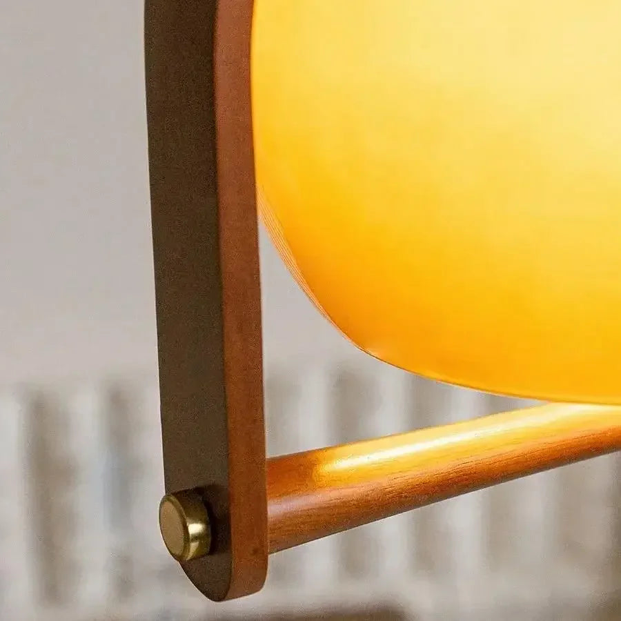 Wood glass Pendant Lamp