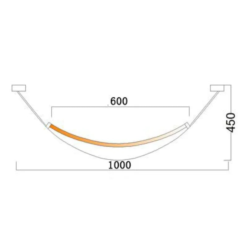 LED belt pendant light
