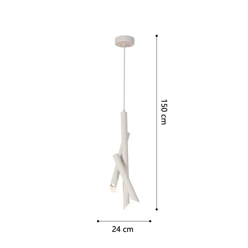 Vertical LED pendant light