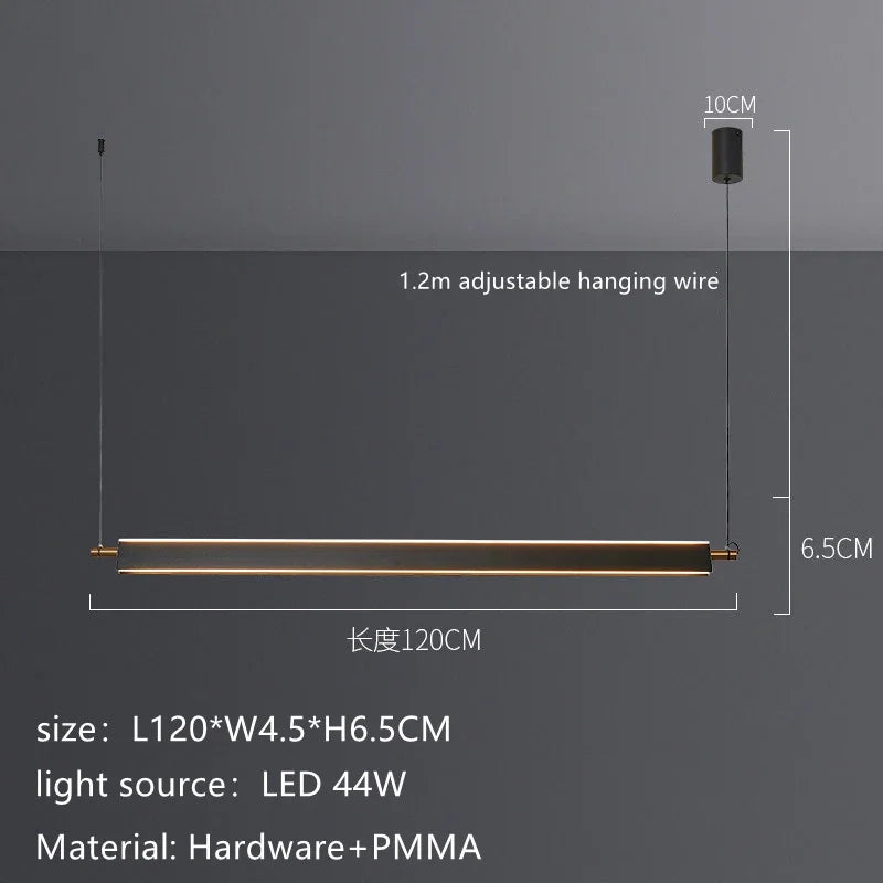 Modern acrylic pendant lamp