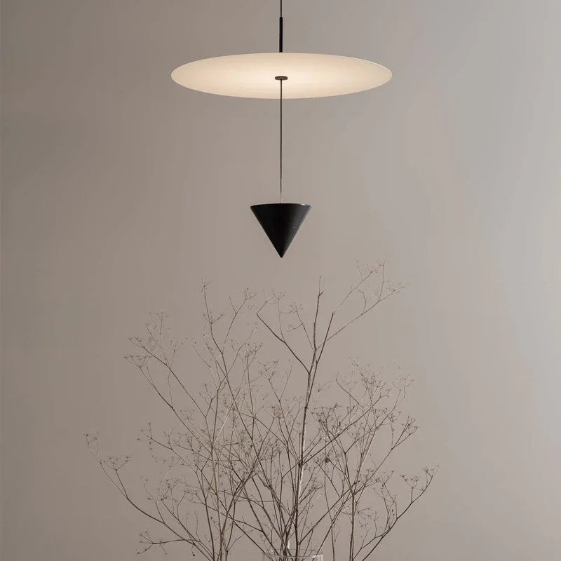 Stylish LED cone hanging light