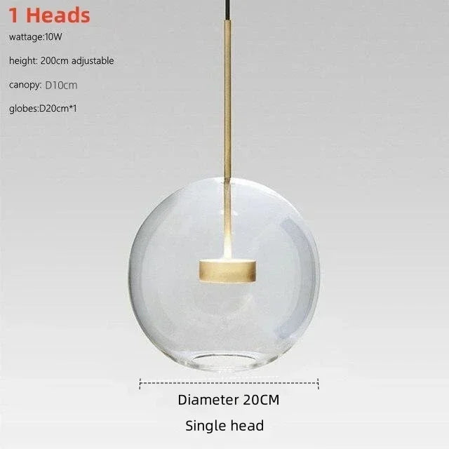 Italian Glass Chandelier