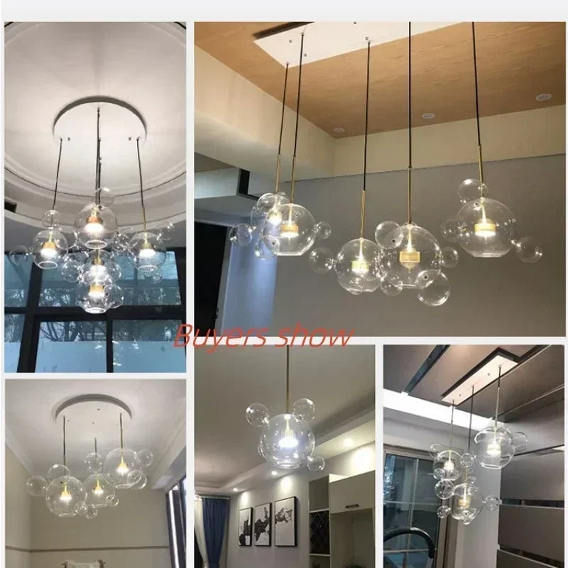 Italian Glass Chandelier