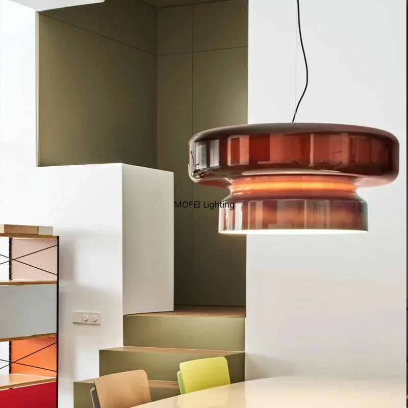 Designer Glass Pendant Light