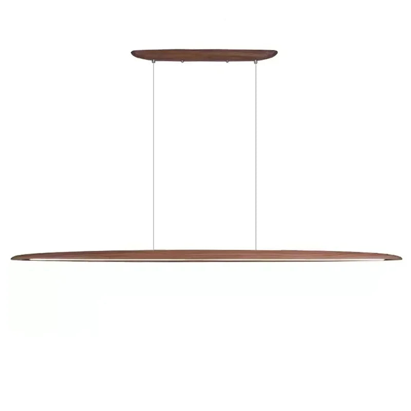 Minimalist wooden pendant light