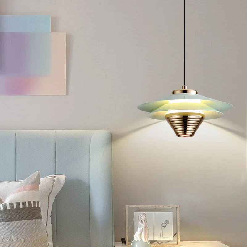 Aluminum LED pendant light