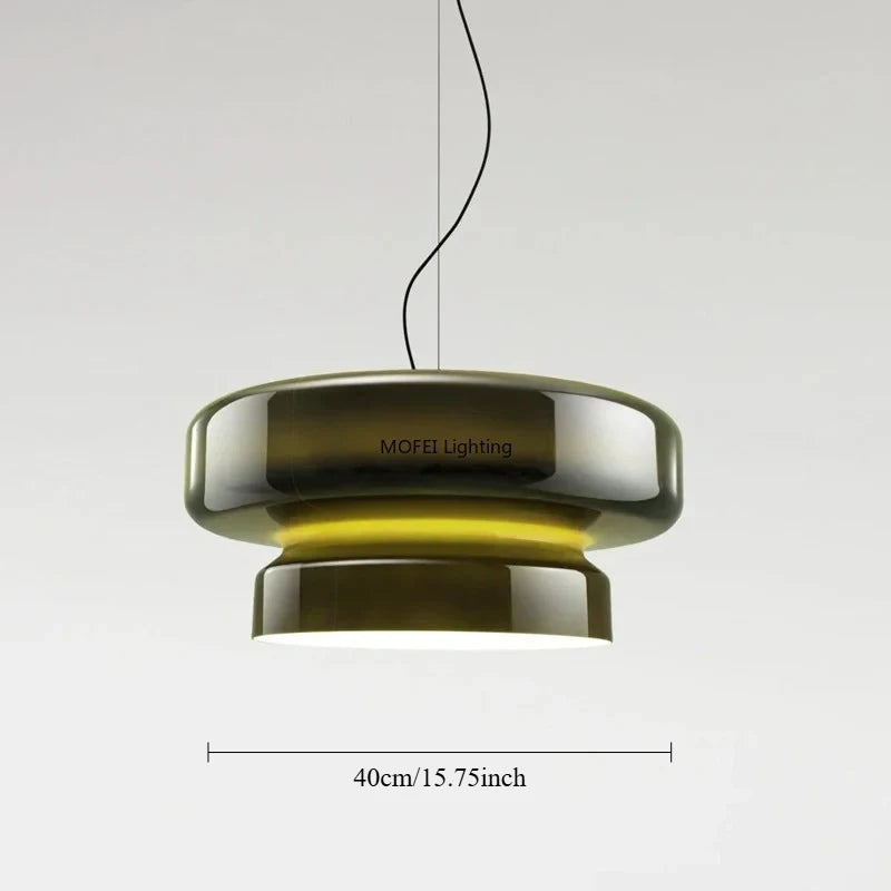 Designer Glass Pendant Light