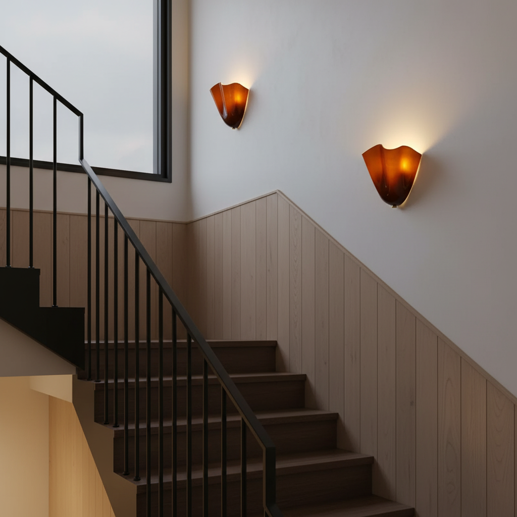 Petal Glass Wall Lamp