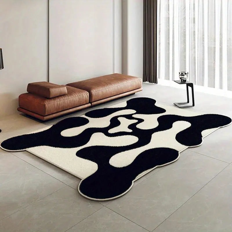 Waves Carpet in Minimalist Style