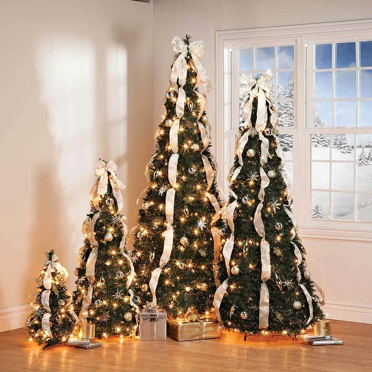 Festive Foldable Decoration for Christmas Tree