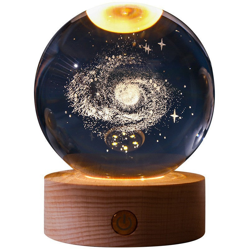 3D Glow Crystal Magic Lamp