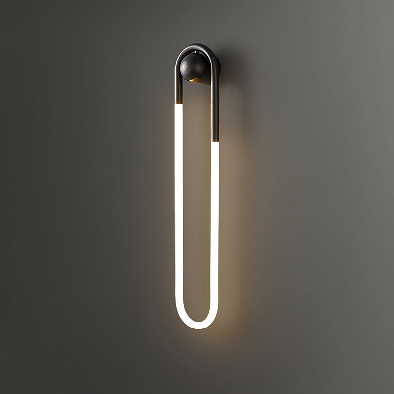 Oval Acrylic Tube Wall Light