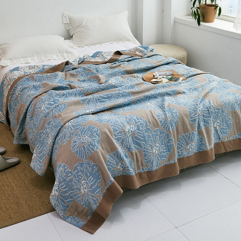 Premium Cotton Blanket with Elegant Design