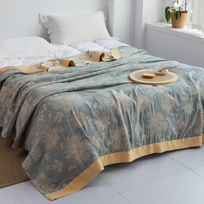 Premium Cotton Blanket with Elegant Design