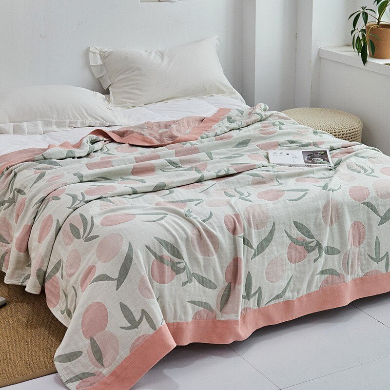 Premium Cotton Blanket with Elegant Design