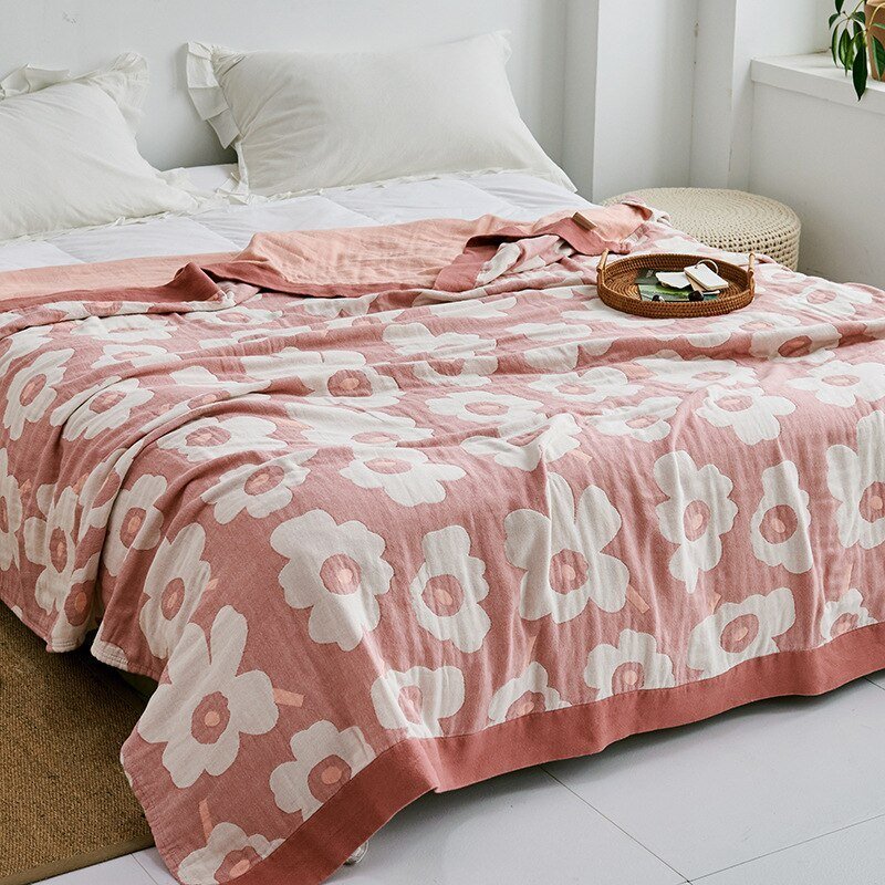 Premium Cotton Blanket with Elegant Design