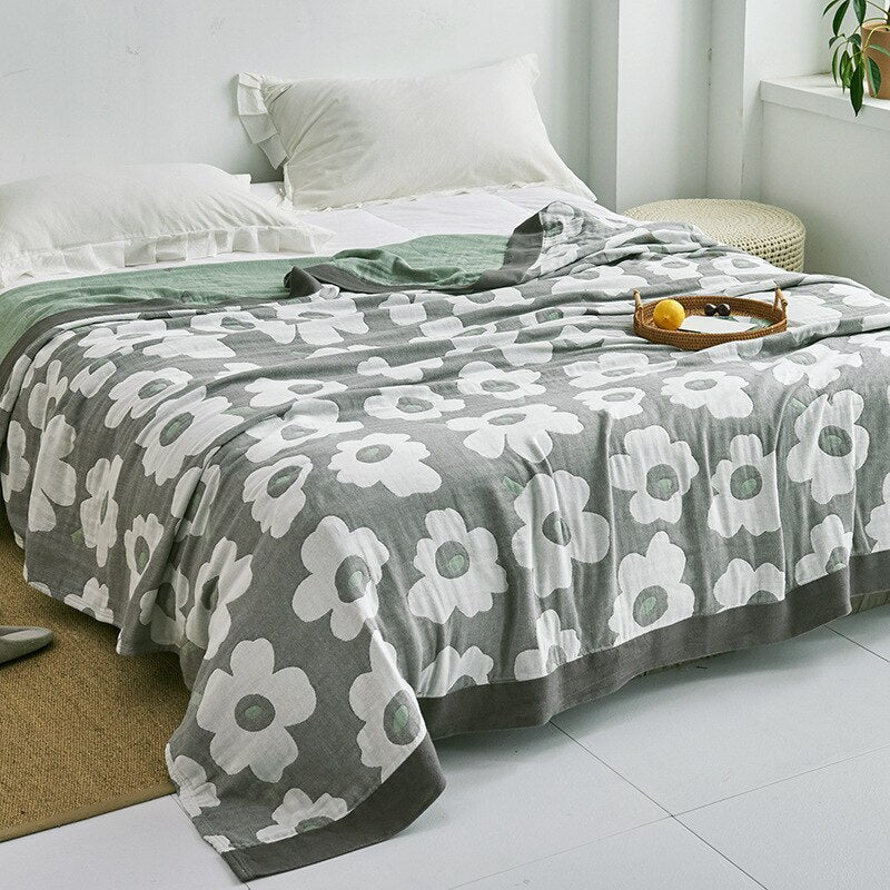 Premium Cotton Blanket with Elegant Design