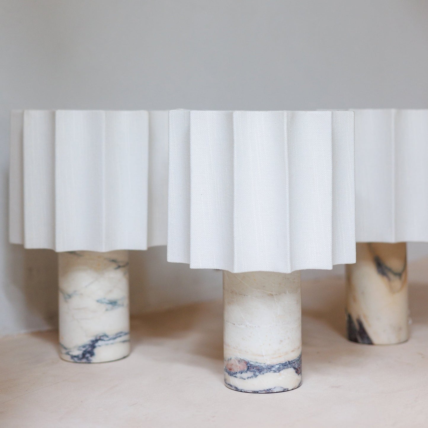 Calacatta Marble Rechargeable Table Lamp
