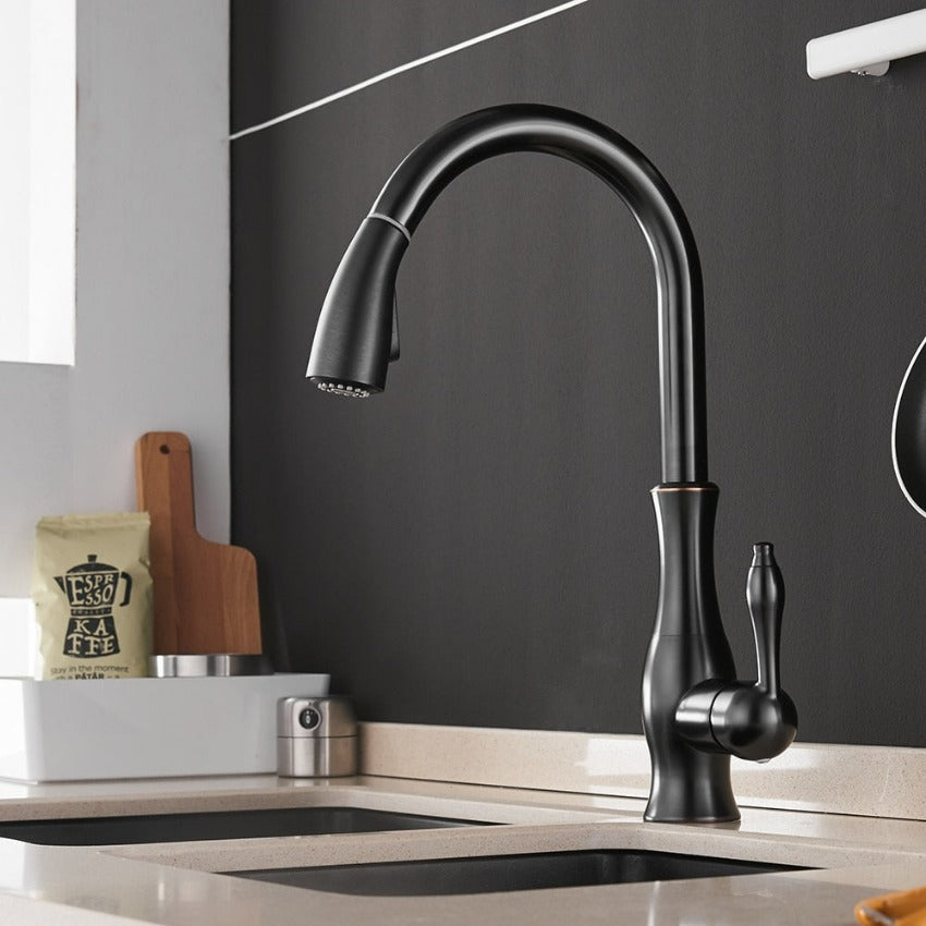 Modern Pull-out Kitchen Faucet