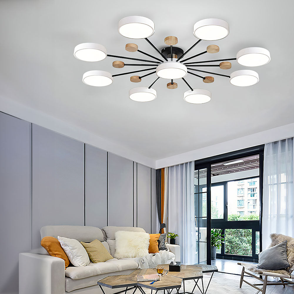 Modern LED Flower Ceiling Light