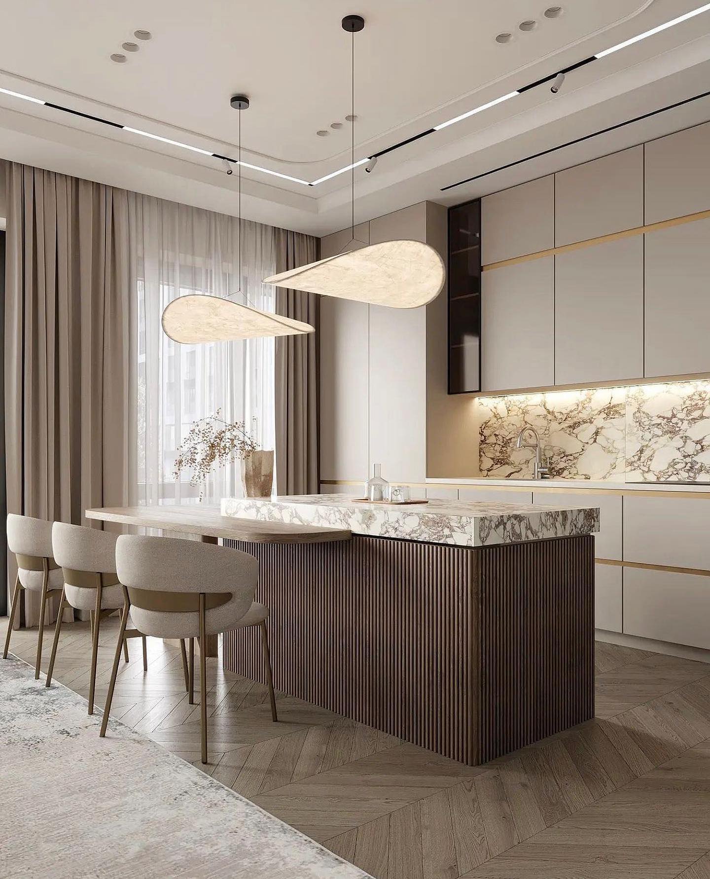 Modern Pendant Lamp with LED